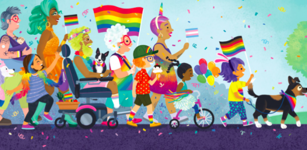 Celebrate Pride Month with a colourful picture book parade!