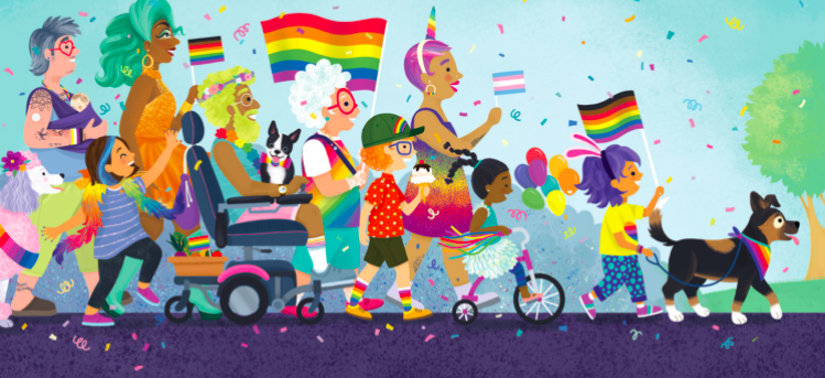 Celebrate Pride Month with a colourful picture book parade!