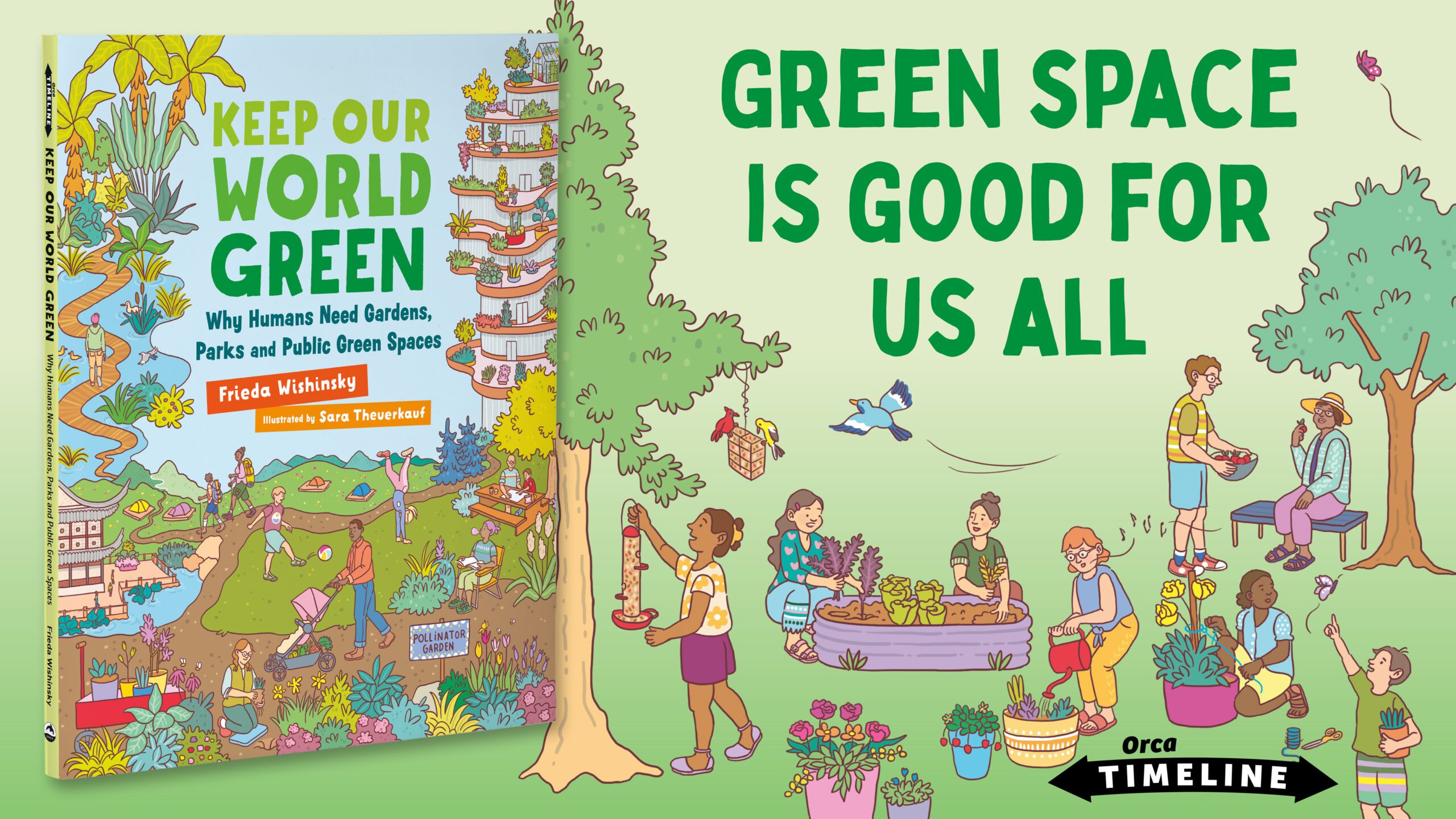 Q&A with Keep Our World Green Author Frieda Wishinsky